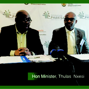 National Public Works Minister, Hon Thulas Nxesi, has set a target of attracting R12-billion in investment