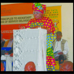 The Honourable MEC,Pemmy Majodina, holds  Stakeholder Engagement Session in Sterkspruit