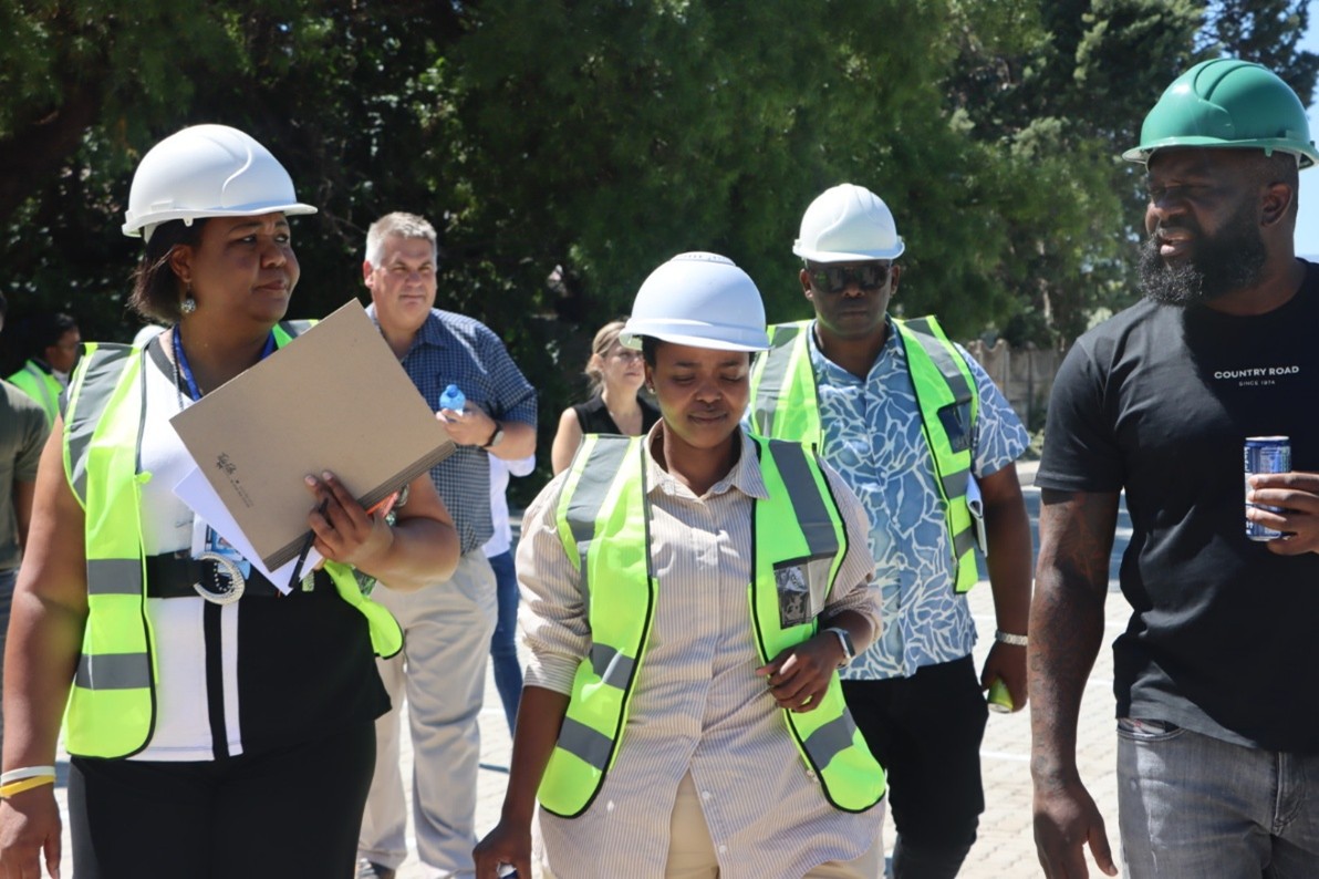 You are currently viewing MEC Siphokazi Lusithi Conducts Oversight Visit to Komani Construction Projects